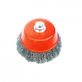 Cup Brushes, Crimped Wire