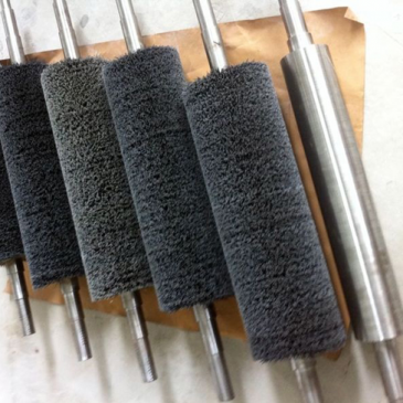 Spiral Wound Brush on Core